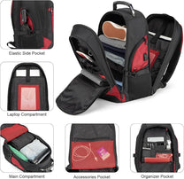 Waterproof Anti-Theft Laptop Backpack With USB Port For 17.3&quot; Laptops