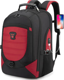 Waterproof Anti-Theft Laptop Backpack With USB Port For 17.3&quot; Laptops