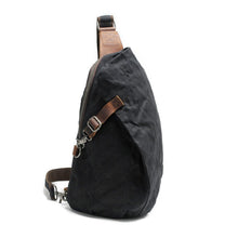 Waterproof Canvas Crossbody Bag With Anti-Theft Pocket