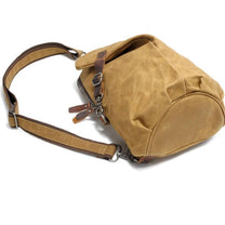 Waterproof Canvas Crossbody Bag With Anti-Theft Pocket