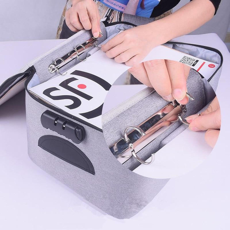 Waterproof Document Storage Box With Combination Lock - Buy 1, Get 1 Free