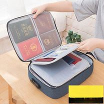 Waterproof Document Storage Box With Combination Lock - Buy 1, Get 1 Free