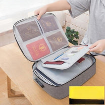 Waterproof Document Storage Box With Combination Lock - Buy 1, Get 1 Free