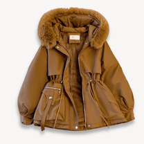 Waterproof Faux Fur Lined Women&#39;s Parka Jacket