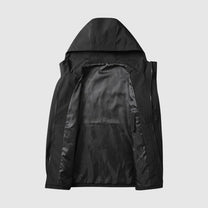 Waterproof Full Zip Hooded Jacket for Men