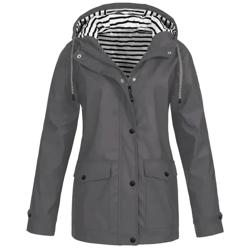 Waterproof Hooded Outdoor Jacket For Men