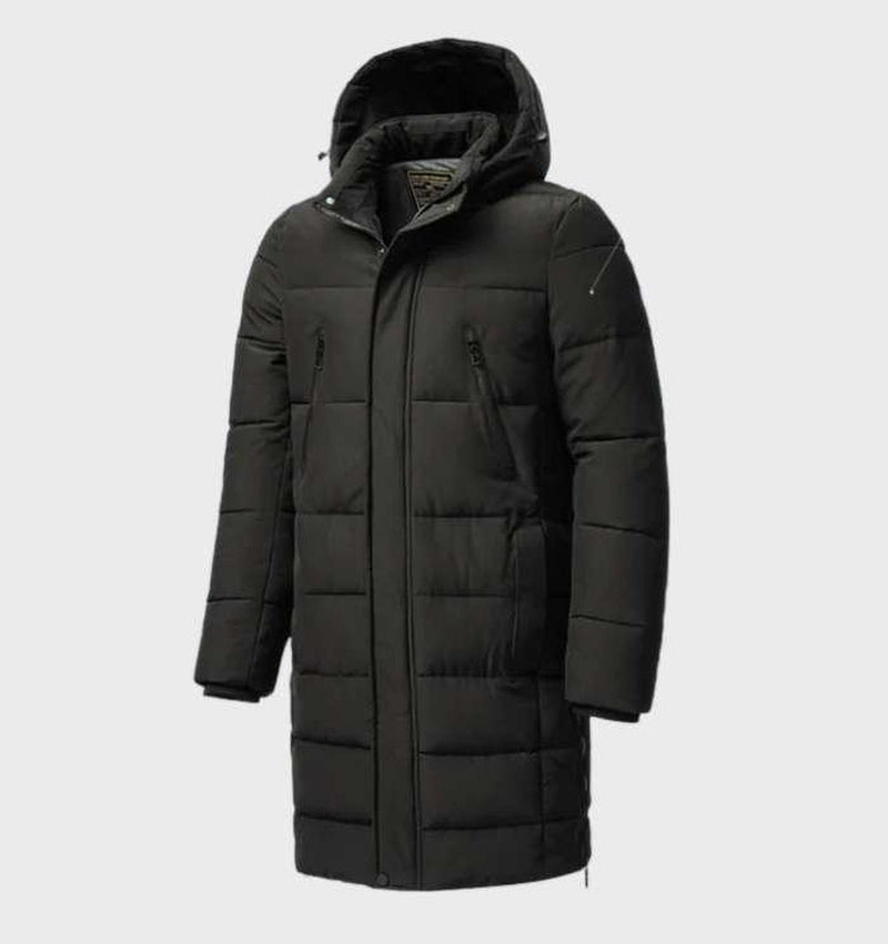 Waterproof Hooded Parka Jacket for Men
