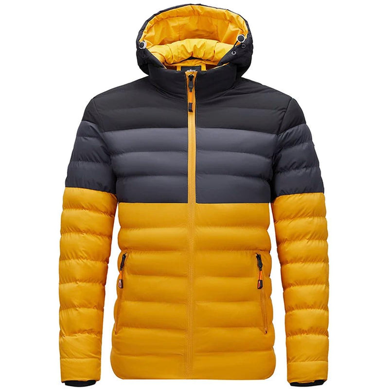 Waterproof Insulated Gradient Puffer Jacket
