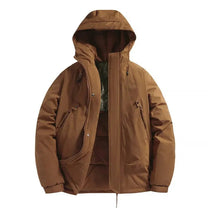 Waterproof Insulated Hooded Jacket For Men