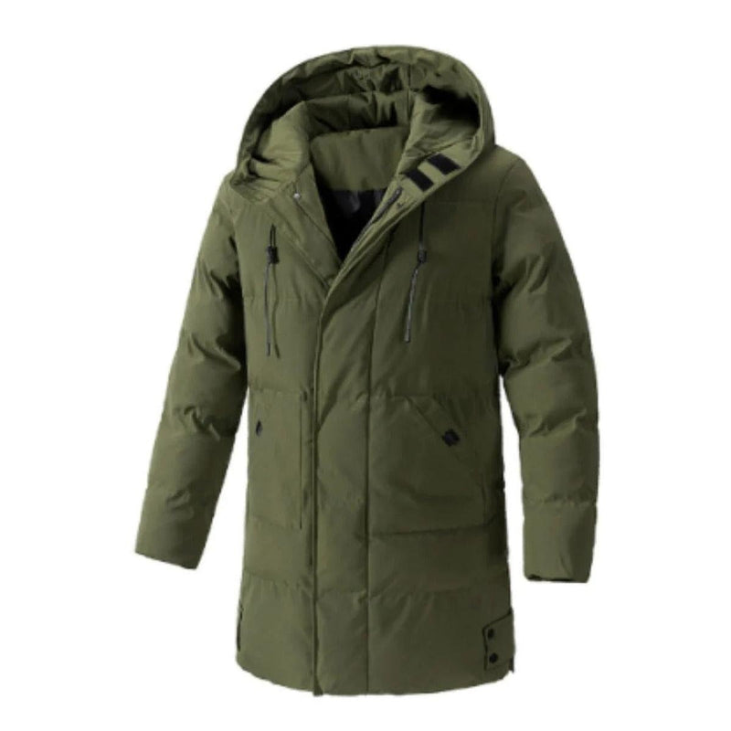 Waterproof Insulated Hooded Jacket for Men
