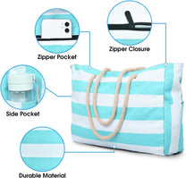 Waterproof Large Bag With Zip Closure For Work And Leisure