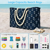 Waterproof Large Bag With Zip Closure For Work And Leisure