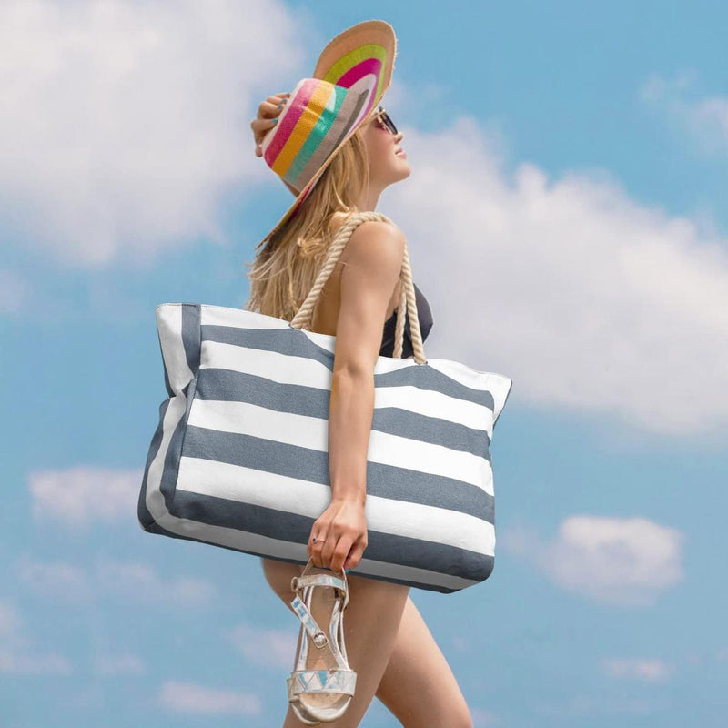 Waterproof Large Bag With Zip Closure For Work And Leisure