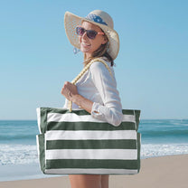 Waterproof Large Bag With Zip Closure For Work And Leisure