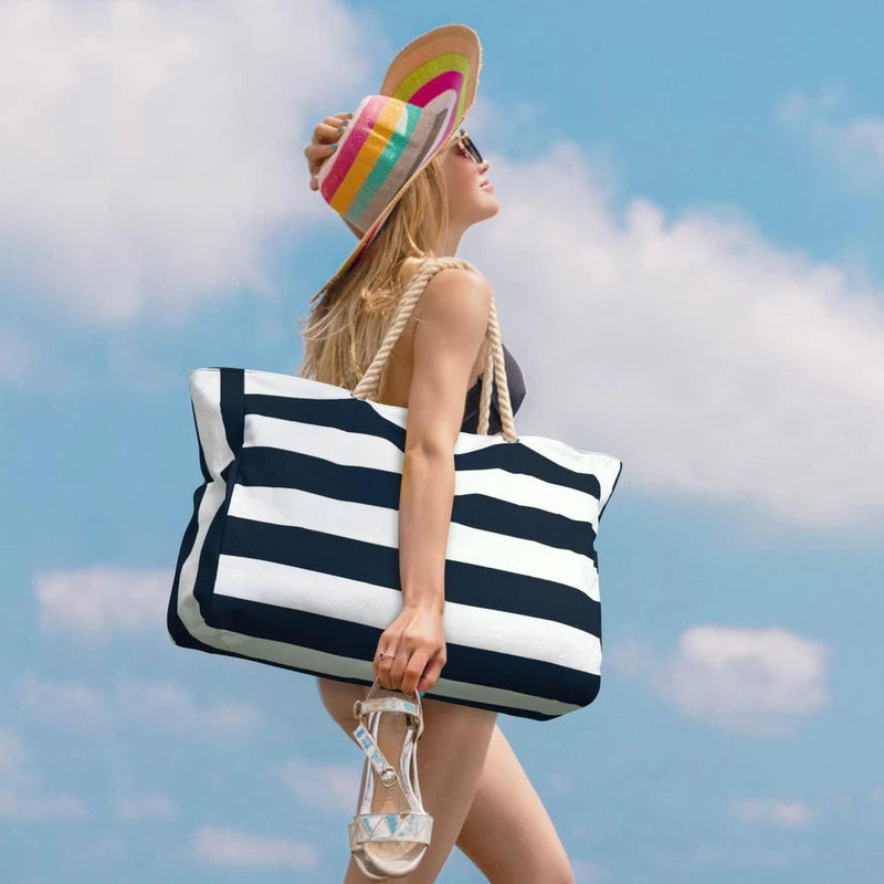 Waterproof Large Bag With Zip Closure For Work And Leisure