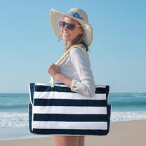 Waterproof Large Bag With Zip Closure For Work And Leisure
