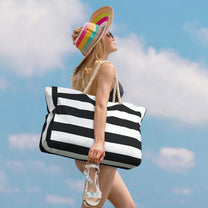 Waterproof Large Bag With Zip Closure For Work And Leisure