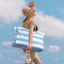 Waterproof Large Bag With Zip Closure For Work And Leisure