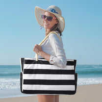 Waterproof Large Bag With Zip Closure For Work And Leisure