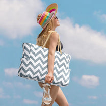 Waterproof Large Bag With Zip Closure For Work And Leisure