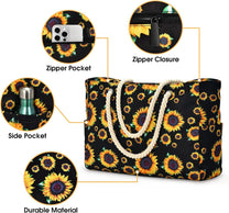 Waterproof Large Bag With Zip Closure For Work And Leisure