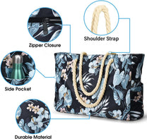 Waterproof Large Bag With Zip Closure For Work And Leisure