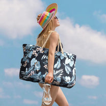Waterproof Large Bag With Zip Closure For Work And Leisure