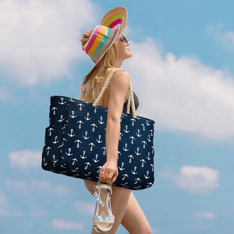 Waterproof Large Bag With Zip Closure For Work And Leisure