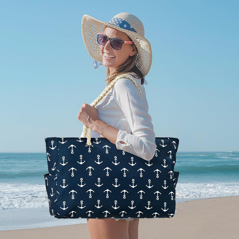 Waterproof Large Bag With Zip Closure For Work And Leisure