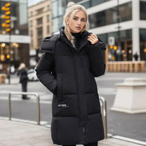 Waterproof Long Women&#39;s Jacket For Wind And Rain