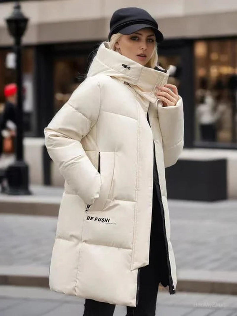 Waterproof Long Women&#39;s Jacket For Wind And Rain