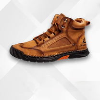 Waterproof Men&#39;s Ankle-High Shoes With Slip-Resistant Sole
