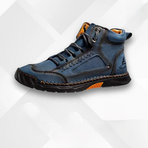 Waterproof Men&#39;s Ankle-High Shoes With Slip-Resistant Sole