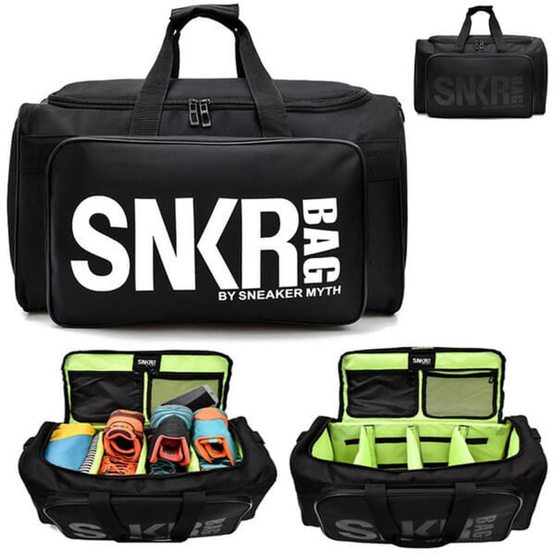 Waterproof Multi-Compartment Sneaker And Gear Travel Duffel Bag