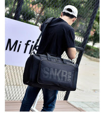 Waterproof Multi-Compartment Sneaker And Gear Travel Duffel Bag