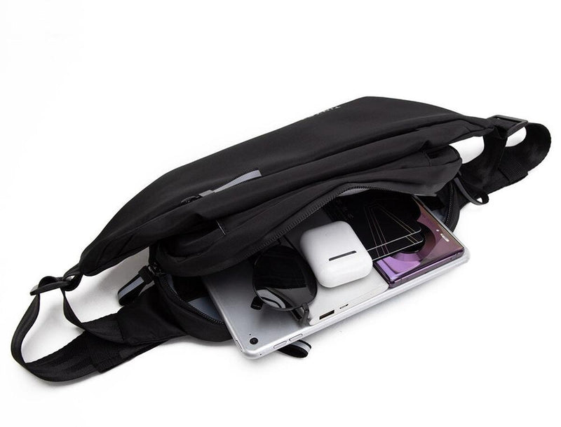 Waterproof Multi-Pocket Belt Bag - 2 For 1 Hands-Free Travel And Sports Accessory