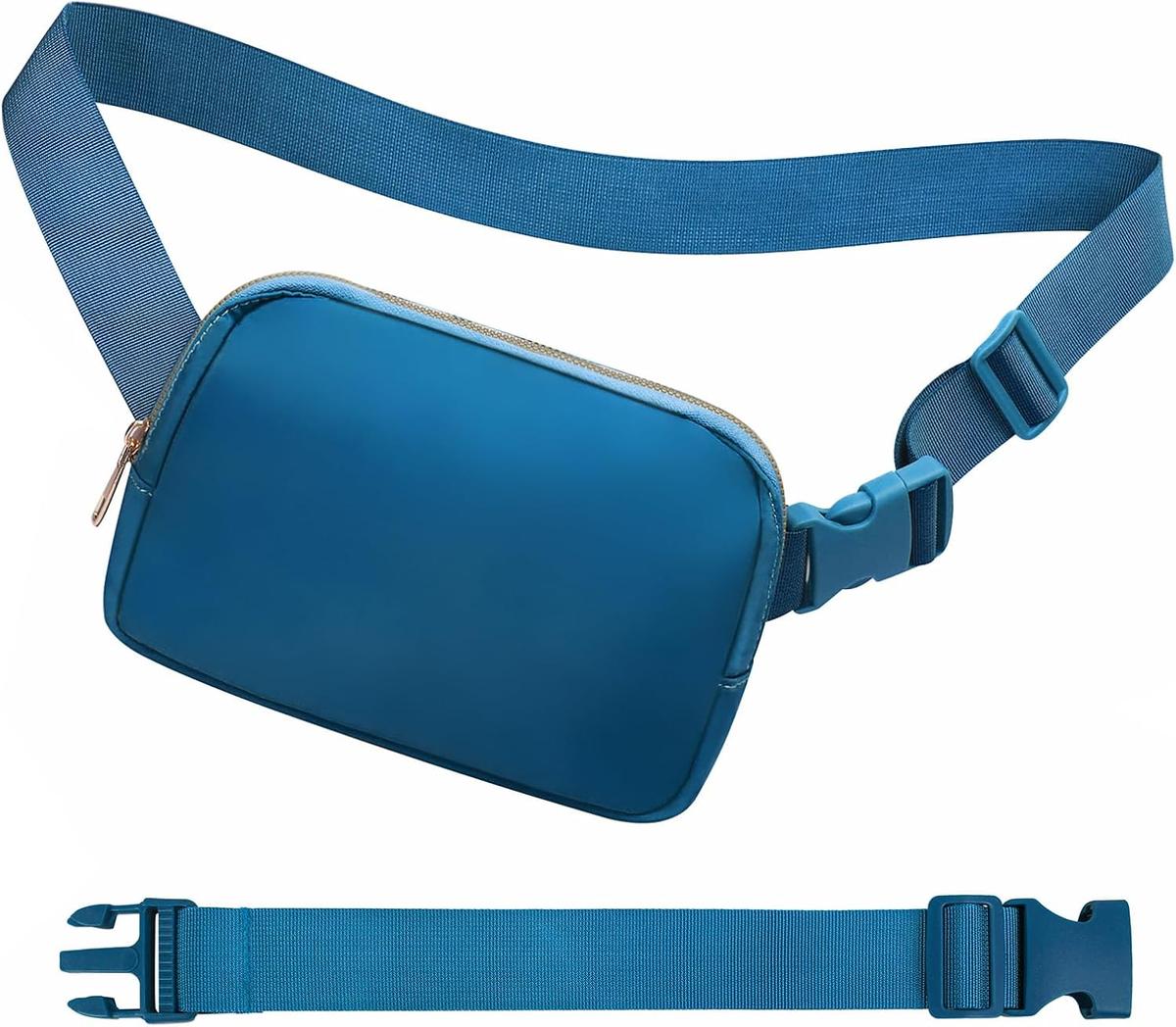 Blue with strap extension