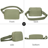 Unisex Waterproof Multi-Pocket Waist Bag With Adjustable Strap (1+1 Free Offer)