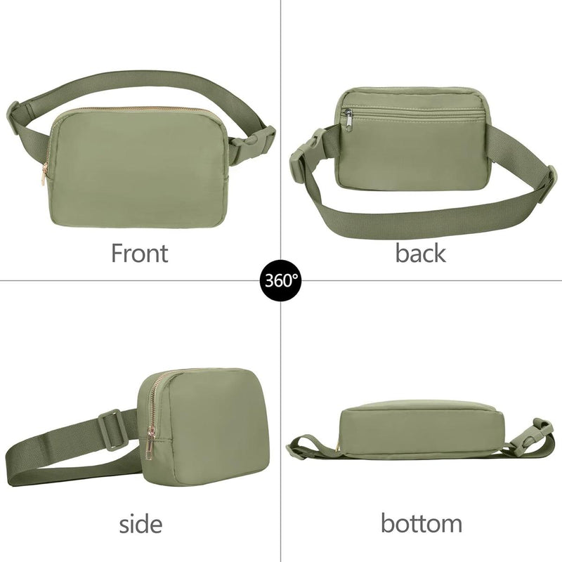 Unisex Waterproof Multi-Pocket Waist Bag With Adjustable Strap (1+1 Free Offer)