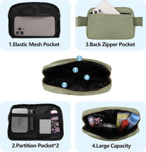 Unisex Waterproof Multi-Pocket Waist Bag With Adjustable Strap (1+1 Free Offer)
