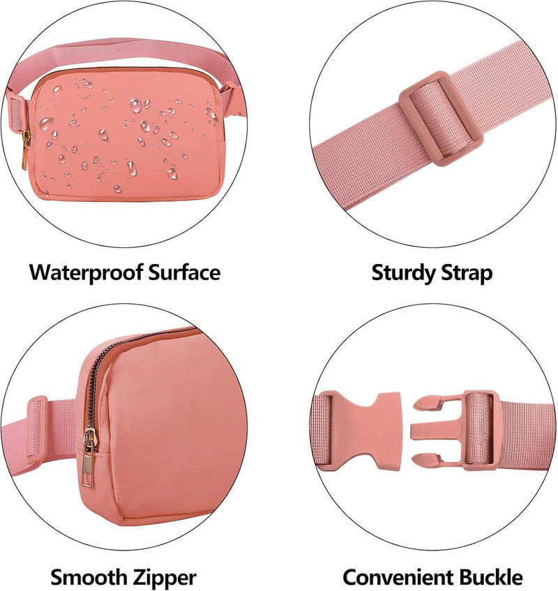 Unisex Waterproof Multi-Pocket Waist Bag With Adjustable Strap (1+1 Free Offer)