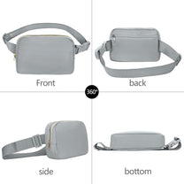 Unisex Waterproof Multi-Pocket Waist Bag With Adjustable Strap (1+1 Free Offer)