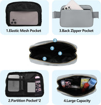 Unisex Waterproof Multi-Pocket Waist Bag With Adjustable Strap (1+1 Free Offer)