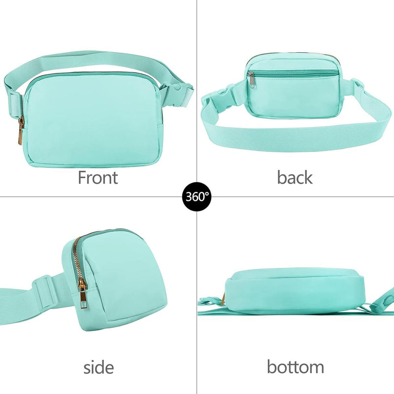 Unisex Waterproof Multi-Pocket Waist Bag With Adjustable Strap (1+1 Free Offer)
