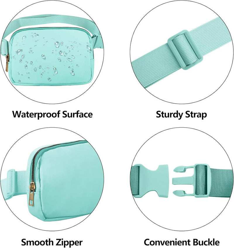 Unisex Waterproof Multi-Pocket Waist Bag With Adjustable Strap (1+1 Free Offer)