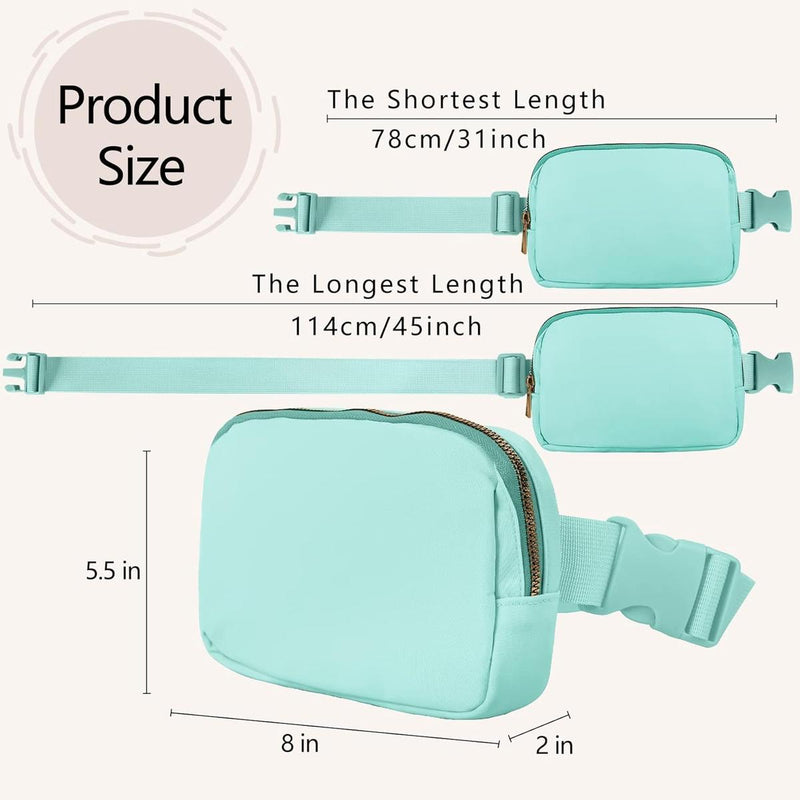 Unisex Waterproof Multi-Pocket Waist Bag With Adjustable Strap (1+1 Free Offer)