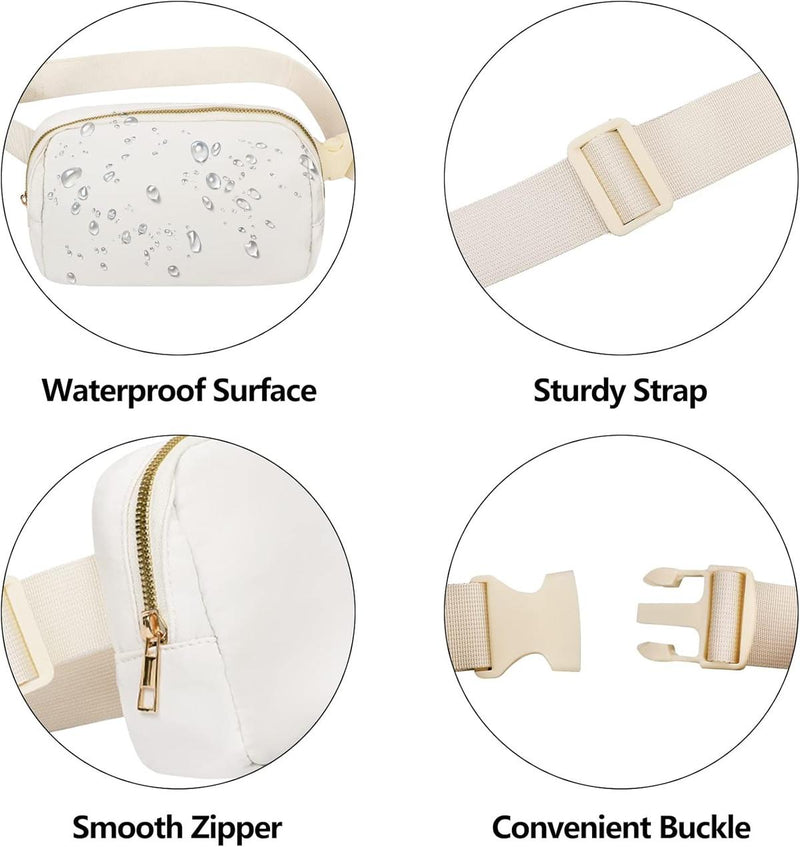 Unisex Waterproof Multi-Pocket Waist Bag With Adjustable Strap (1+1 Free Offer)
