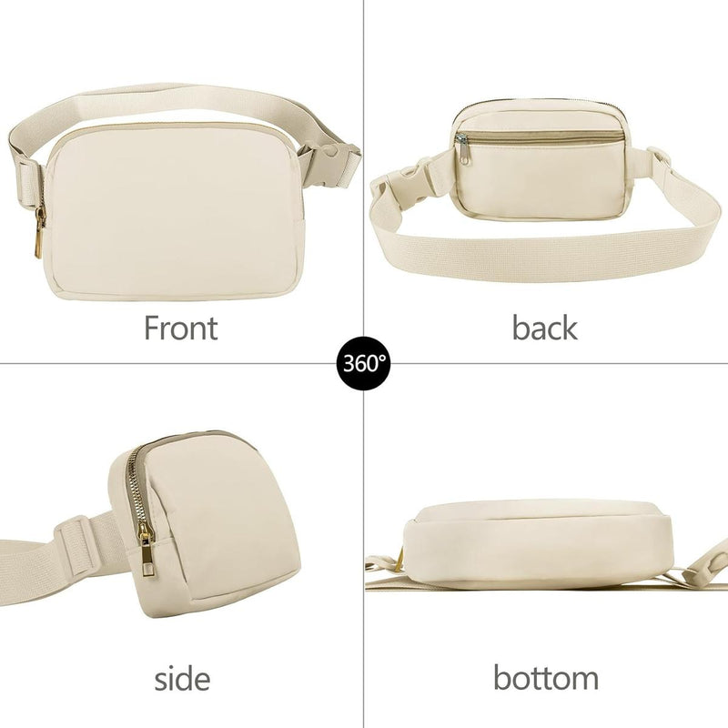 Unisex Waterproof Multi-Pocket Waist Bag With Adjustable Strap (1+1 Free Offer)