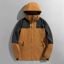 Waterproof Outdoor Jacket With Detachable Hood
