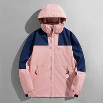 Waterproof Outdoor Jacket With Detachable Hood